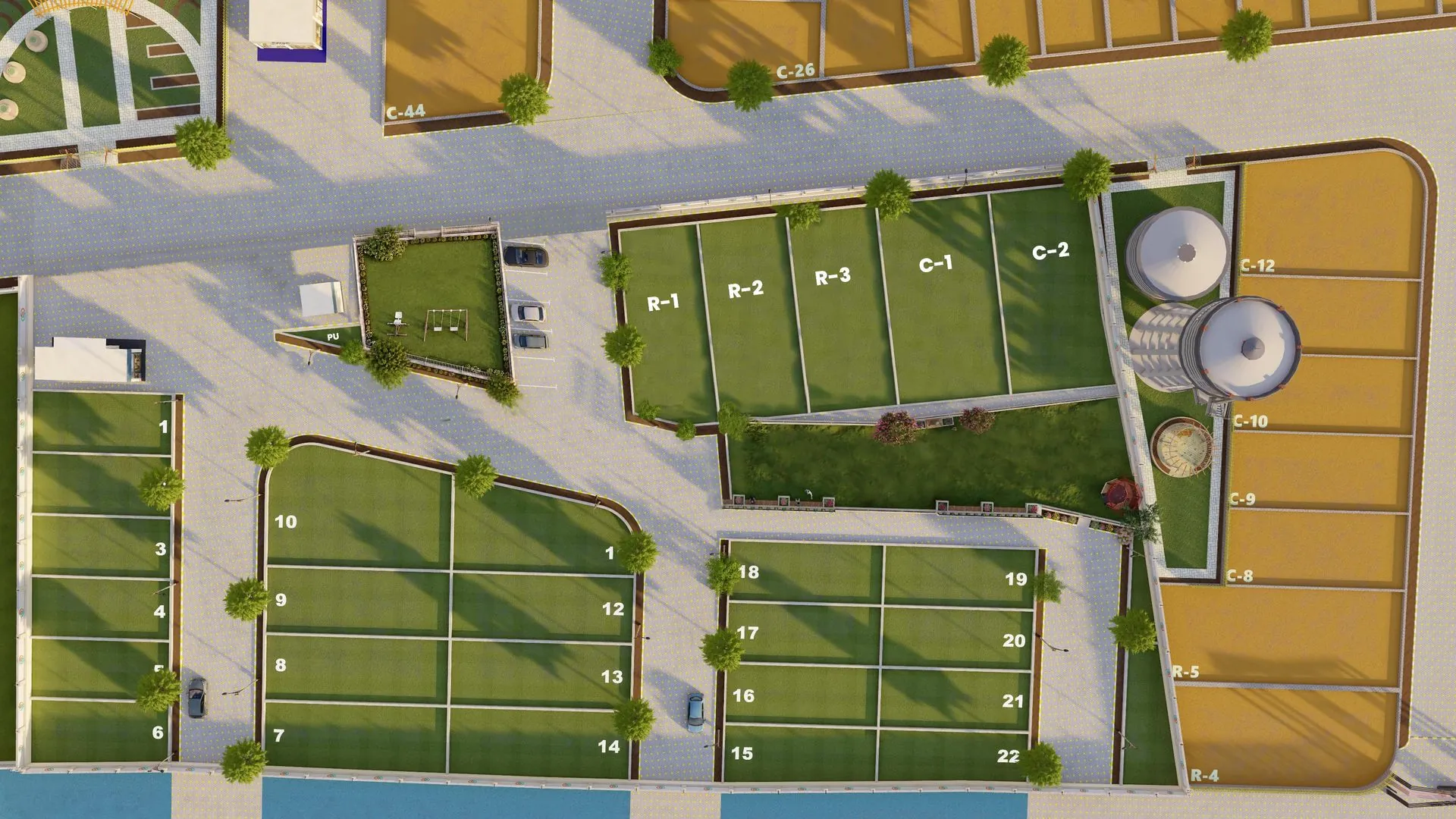 The Ring Niketan – Commercial Extension master plan layout