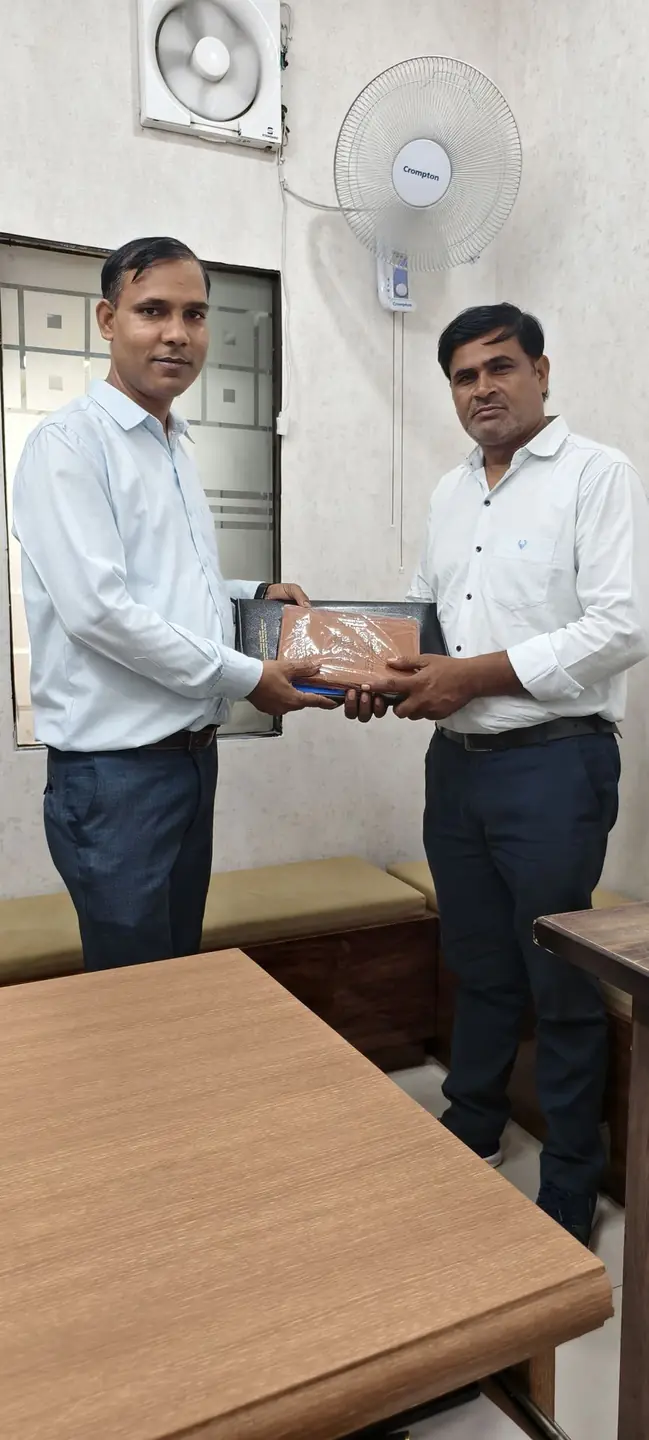 Property file and documents handed over to satisfied buyers