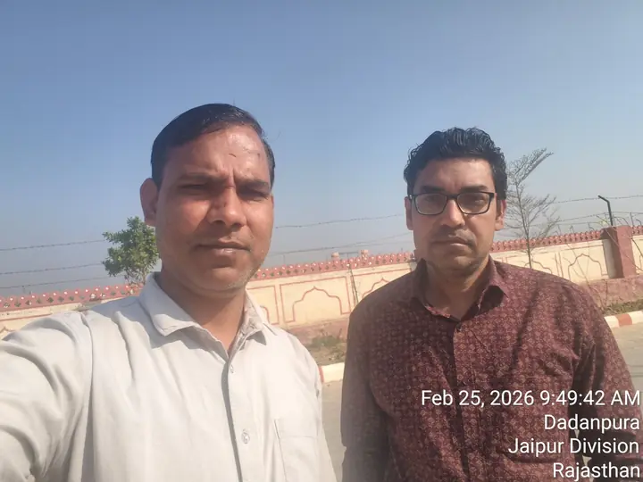 Site visit at Dadanpura, Jaipur Division, Rajasthan